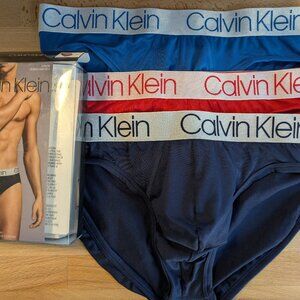 Calvin Klein 3-pack Microfiber Stretch Hip Brief / Bikini